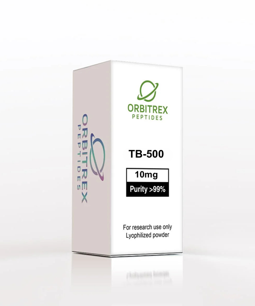 TB-500 peptide vial and box